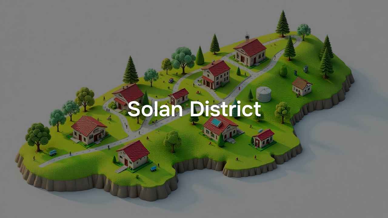 Village Amenities for Solan District of Himachal Pradesh, 2011